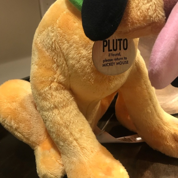 Disney 18” Pluto Dog Plush Stuffed Animal Mickey Mouse Clubhouse - Picture 4 of 7